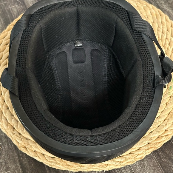 DAYTONA D.O.T. DULL BLACK CAP HELMET WITHOUT VISOR - Picture 3 of 3